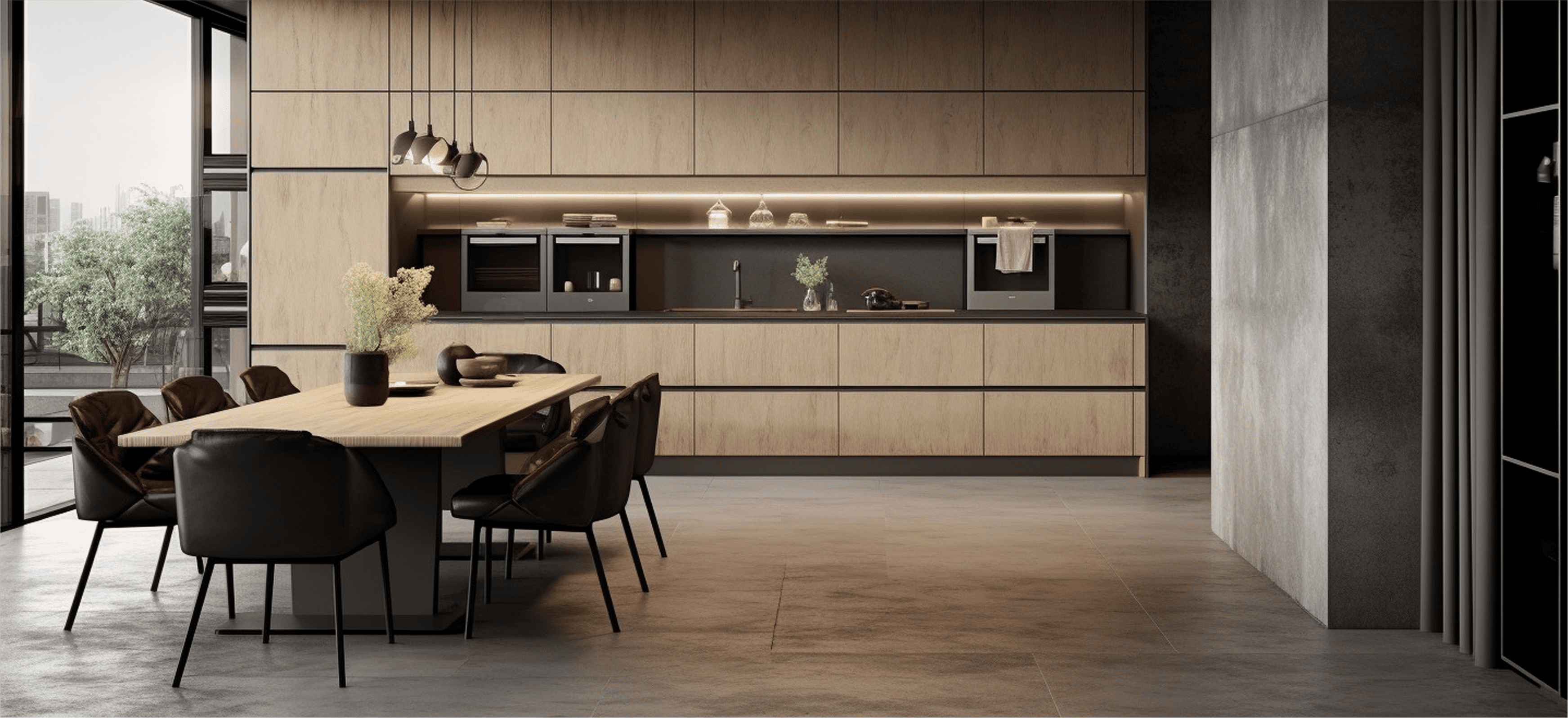 Contemporary Design Showcase Kitchen